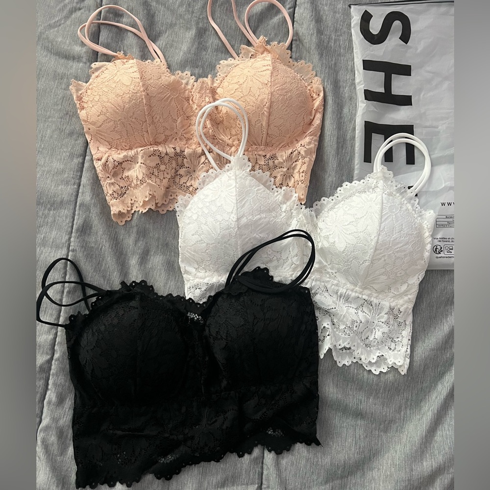 3 cute Bralette
